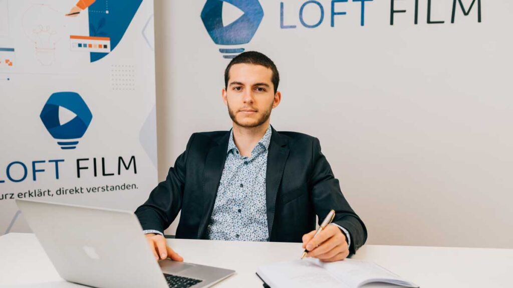 Mathieu Gendre von Loft Film sorgt mit Erklärvideos für Conversions.