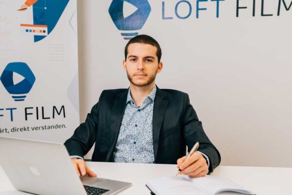 Mathieu Gendre von Loft Film sorgt mit Erklärvideos für Conversions.