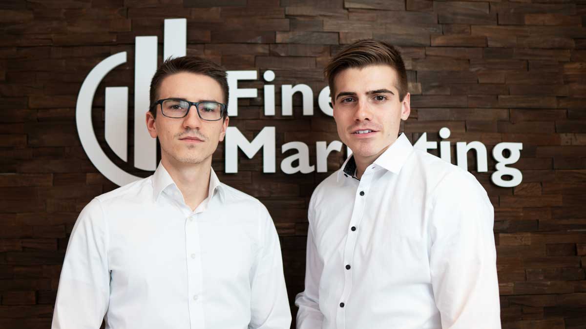 Luca Dürr und Nico Dürr von der Finest Marketing GmbH