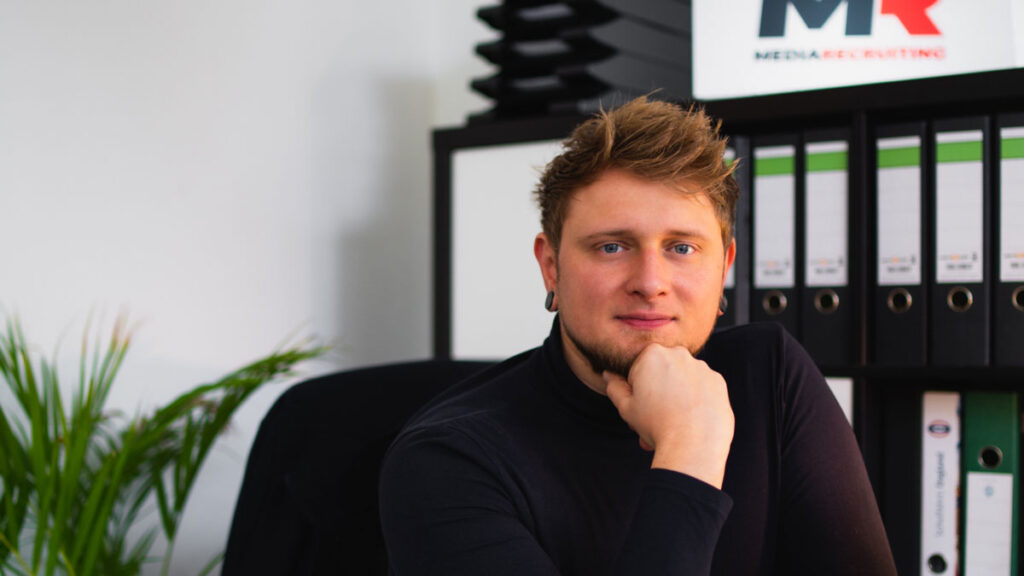 Lucas Fischer ist Geschäftsführer von MediaRecruiting