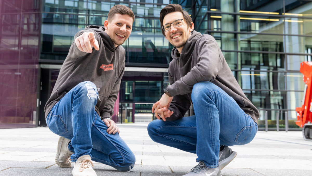 Dimitri Herrmann und Michael Wiedemann von BAU Methode
