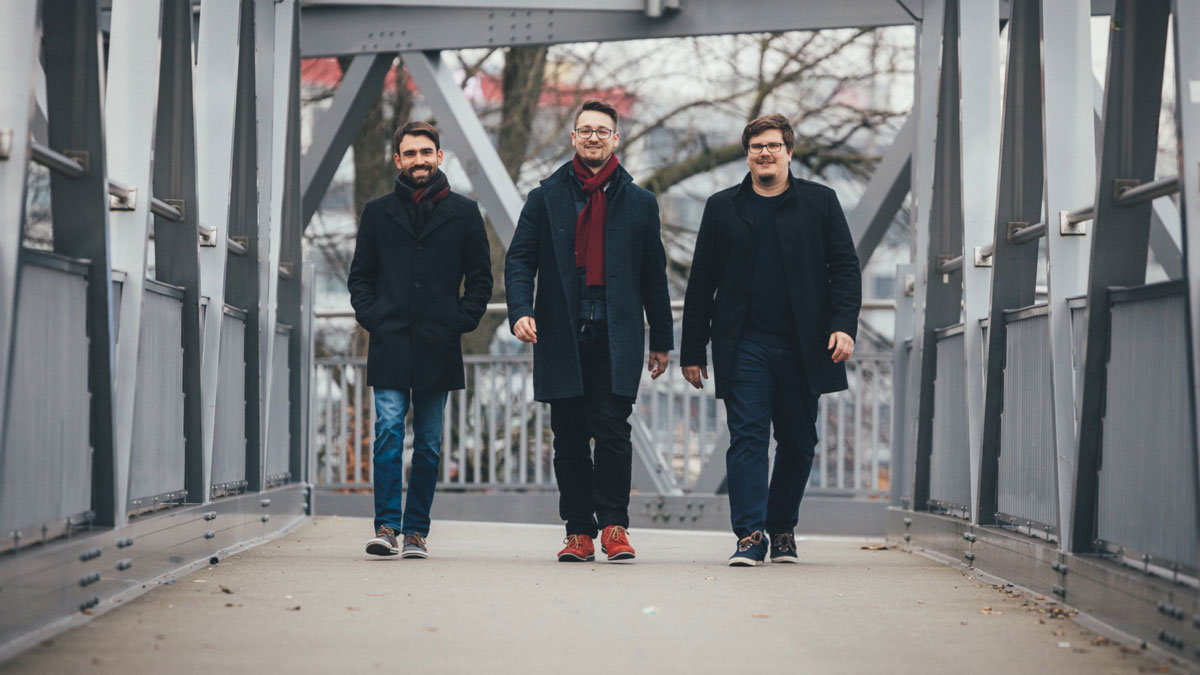 Dennis Keller, Julian Schneider und Steffen Weßler von proMOTION pictures