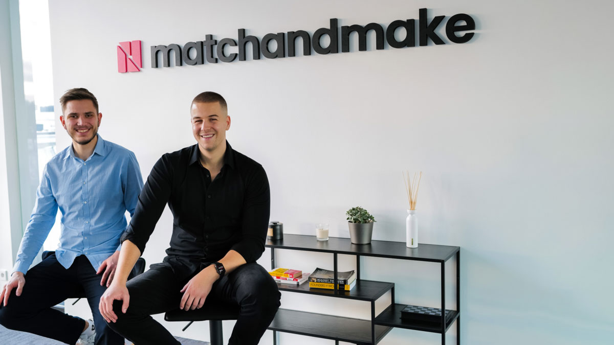 Luka Glavas und Lukas Weiner von der matchandmake GmbH