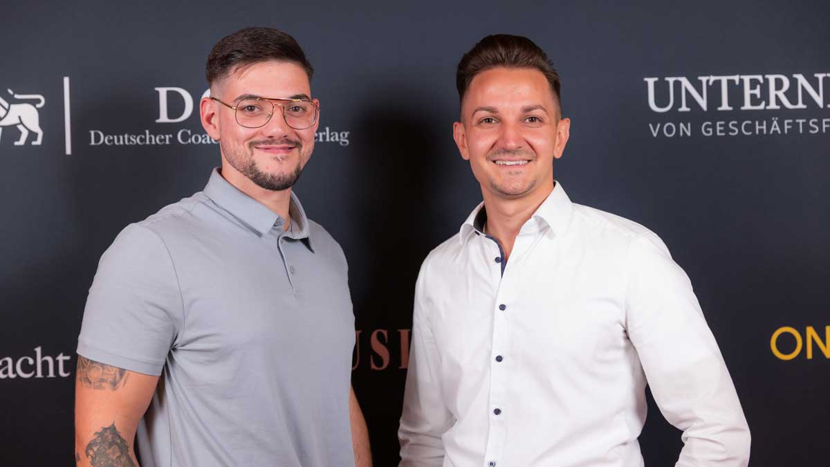 Admir Bahovic und Ovidiu Rieger von der AO Consulting GmbH