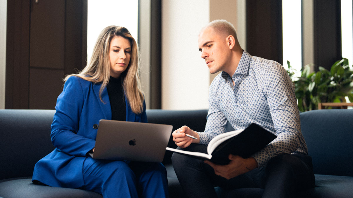 Nadine Rösiger und Sylvian Rösiger von GEWINNER BRANDING