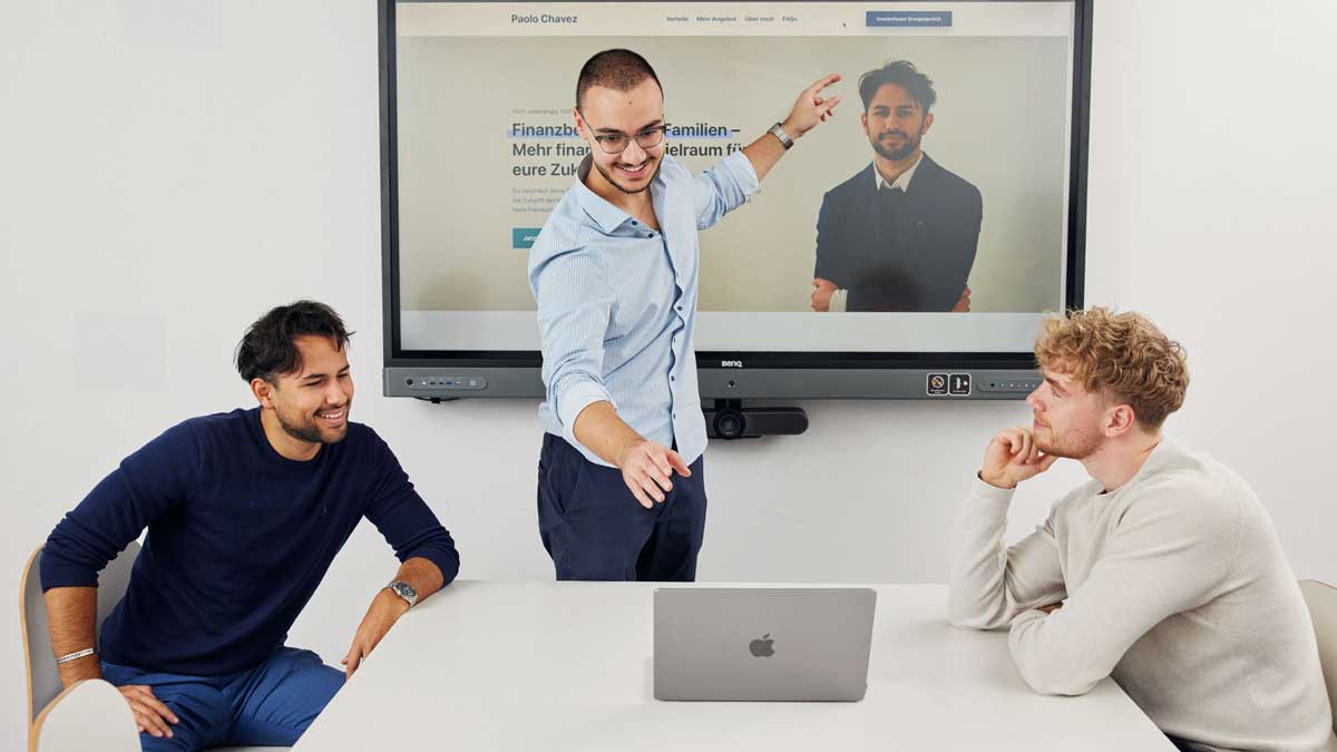 Markus Sauer und Leon Lemberger von Leverage Marketing